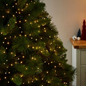 1500 Warm White Led Cluster String Lights