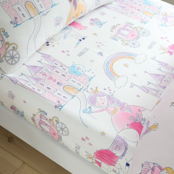 Click to view product details and reviews for Princess Set Of 2 Fitted Sheets.