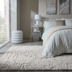 Adina Faux Fur Abstract Luxe Rug