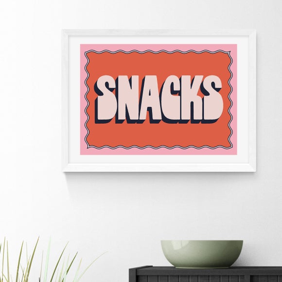 East End Prints Snacks Print