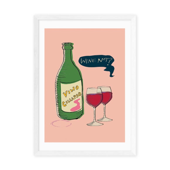 Photo 2 of East End Prints Wine Not Print