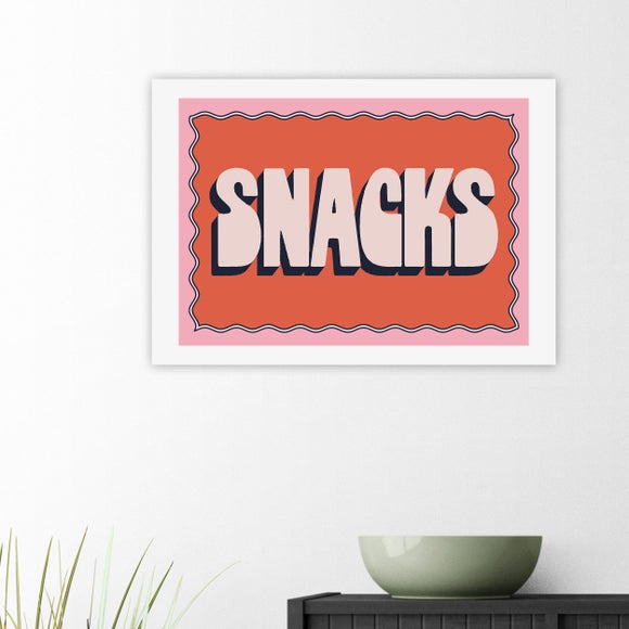East End Prints Snacks Print
