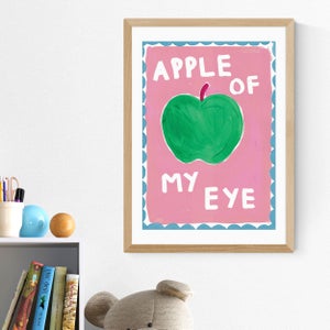 East End Prints Apple Of My Eye Print