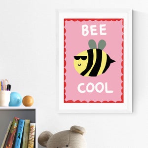 East End Prints Bee Cool Print