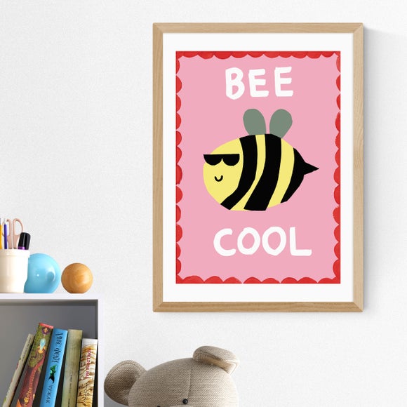 East End Prints Bee Cool Print