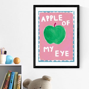 East End Prints Apple Of My Eye Print
