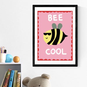 East End Prints Bee Cool Print