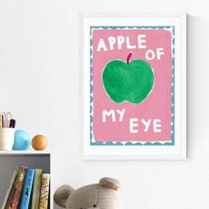 East End Prints Apple Of My Eye Print