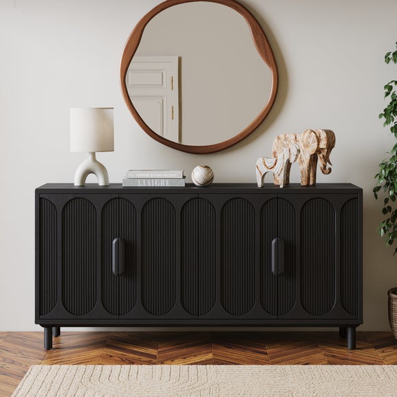 Photo of khari 4 door large sideboard- mango wood