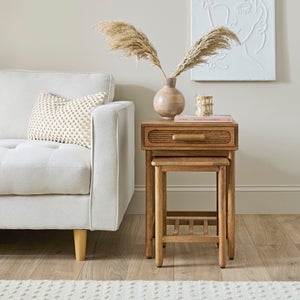 Khari Nesting Side Tables- Mango Wood
