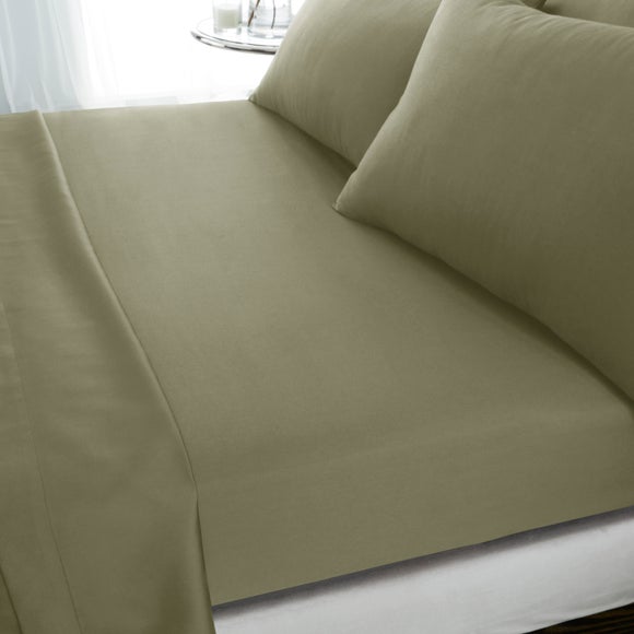 Hotel 230 Thread Count 100% Cotton Sateen Fitted Sheet