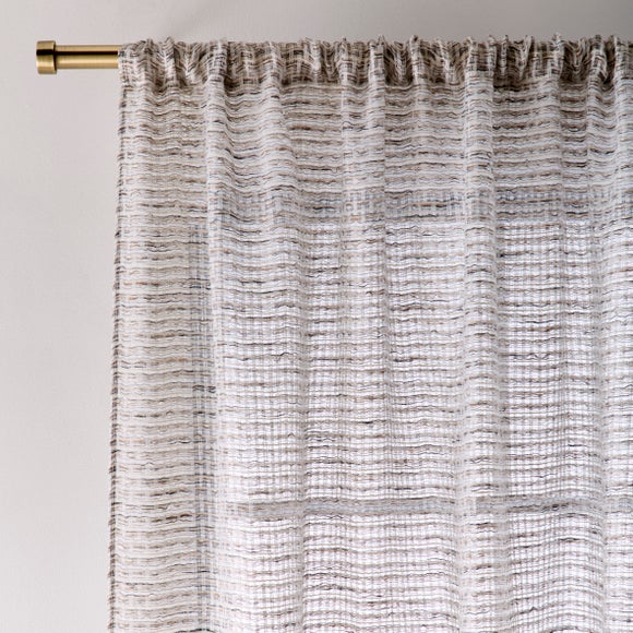 Luxe Open Mesh Slot Top Voile Panel
