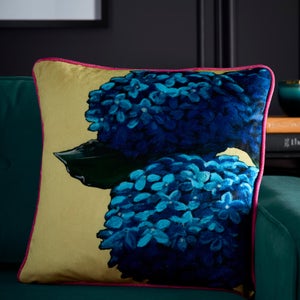 Hiyah Hydrangea Square Cushion