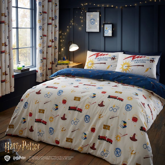 Harry Potter Duvet Cover & Pillowcase Set