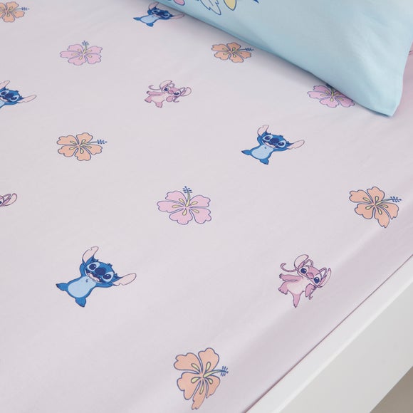 Disney Stitch Ombre Fitted Bed Sheet