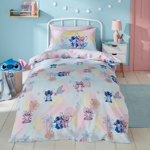 View Disney Stitch Ombre 100 Cotton Duvet Cover & Pillowcase Set View Disney Stitch Ombre 100 Cotton Duvet Cover & Pillowcase Set
