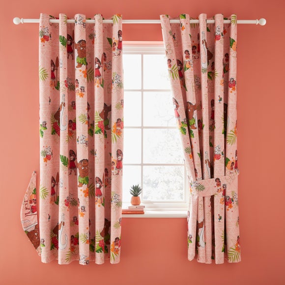 Click to view product details and reviews for Disney Moana Blackout Eyelet Curtains. Click to view product details and reviews for Disney Moana Blackout Eyelet Curtains.