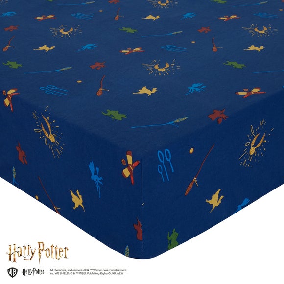 View Harry Potter Single Fitted Sheet View Harry Potter Single Fitted Sheet