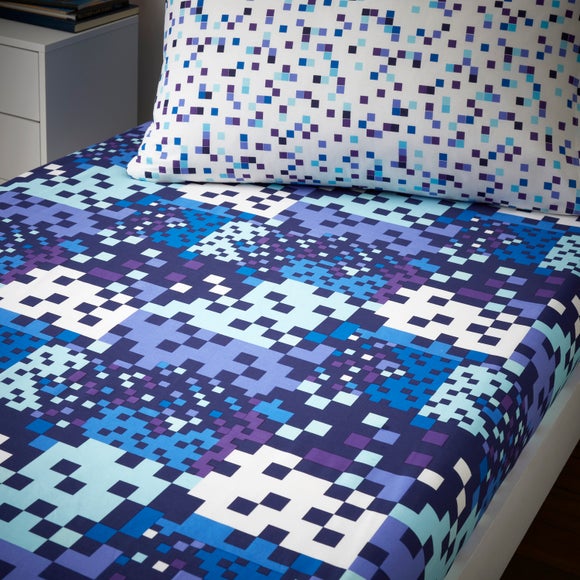 View Pack Of 2 Pixel Fitted Sheets View Pack Of 2 Pixel Fitted Sheets