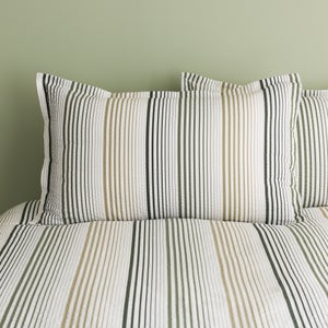 Sway Seersucker 100 Cotton Oxford Pillowcase