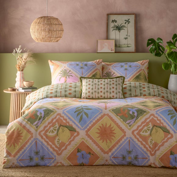 Tropicala Polycotton Duvet Cover Pillowcase Set