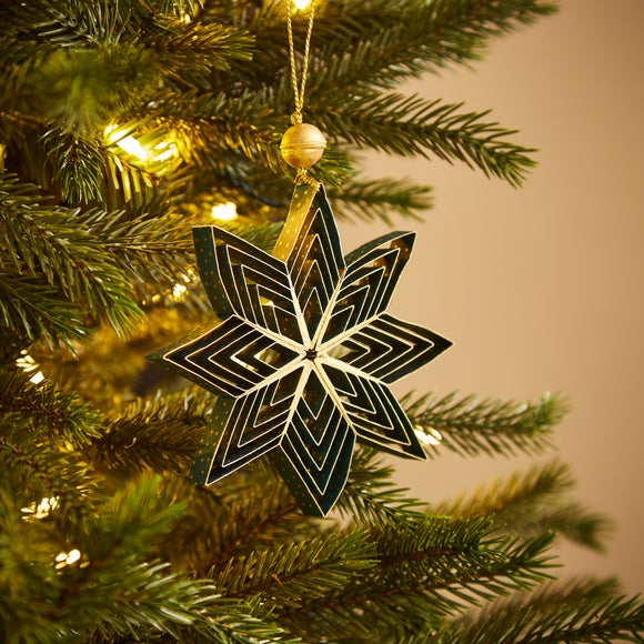 Click to view product details and reviews for Peacock Paper Star Hanging Decoration.