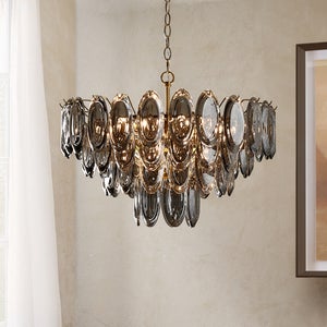 Eve 9 Light Adjustable Chandelier