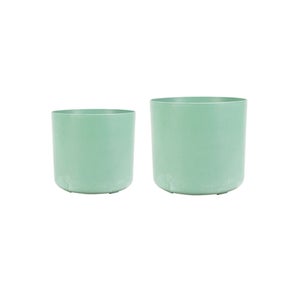 Set Of 2 Celine Recycled Plant Pots