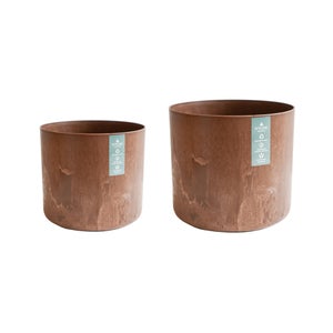 Set Of 2 Celine Recycled Plant Pots