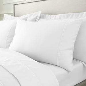 Dorma Egyptian Cotton Sateen 1200 Thread Count Standard Pillowcase