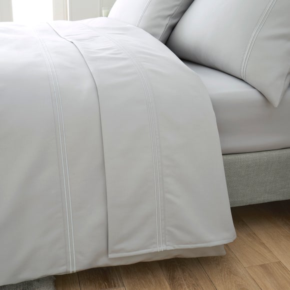 Dorma Egyptian Cotton Sateen 1200 Thread Count Flat Sheet