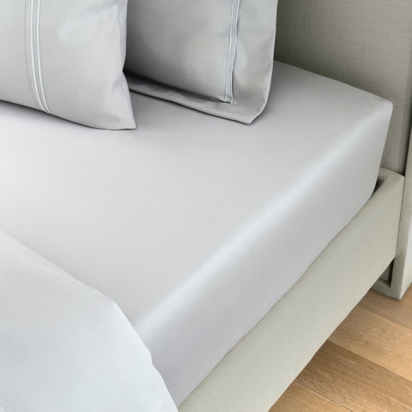 Dorma Egyptian Cotton Sateen 1200 Thread Count Fitted Sheet