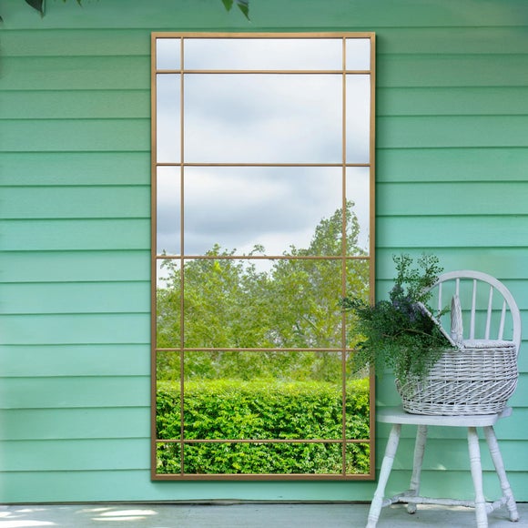 Tabula Window Rectangle Indoor Outdoor Full Length Wall Mirror