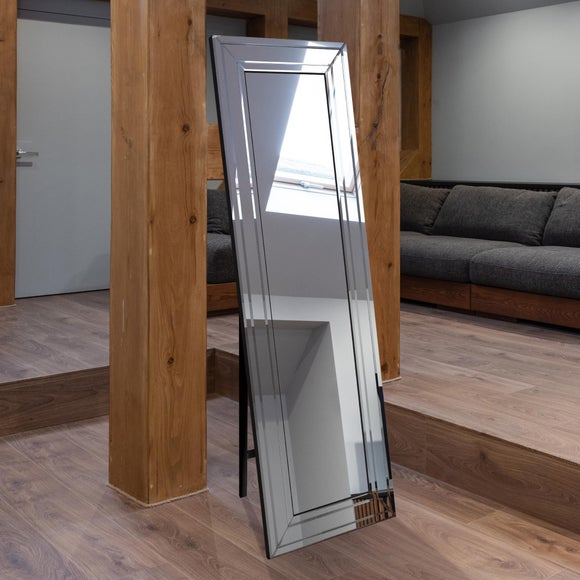 Langley Rectangle Full Length Free Standing Cheval Mirror