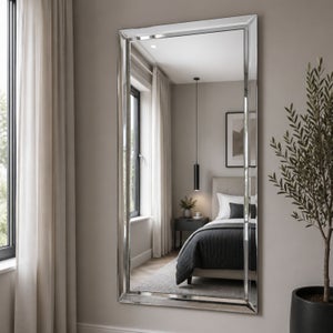Sheringham Bevelled Rectangle Full Length Leaner Mirror