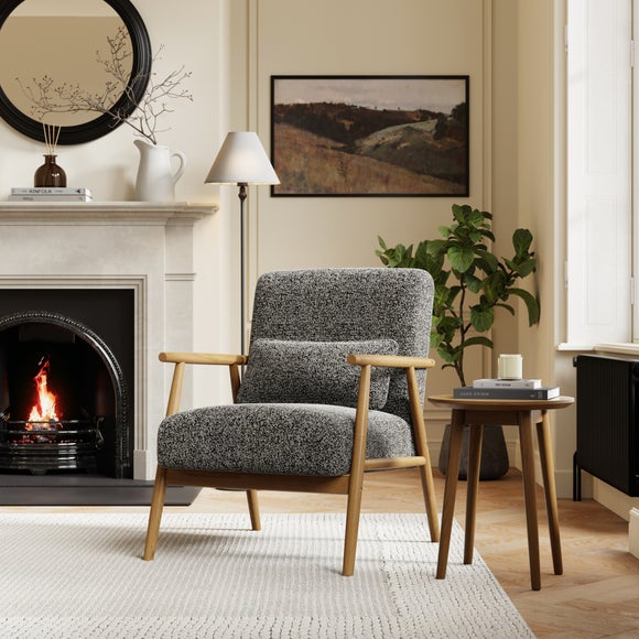 Click to view product details and reviews for Alpine Speckled Boucle Spindle Chair.