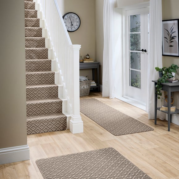 Marvel Geo Hard-wearing Washable Stair Runner