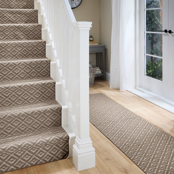 Marvel Geo Hard-wearing Washable Stair Runner