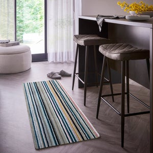 Marvel Striped Cotton Washable Runner