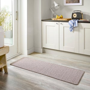 Marvel Boucle Greek Key Washable Runner