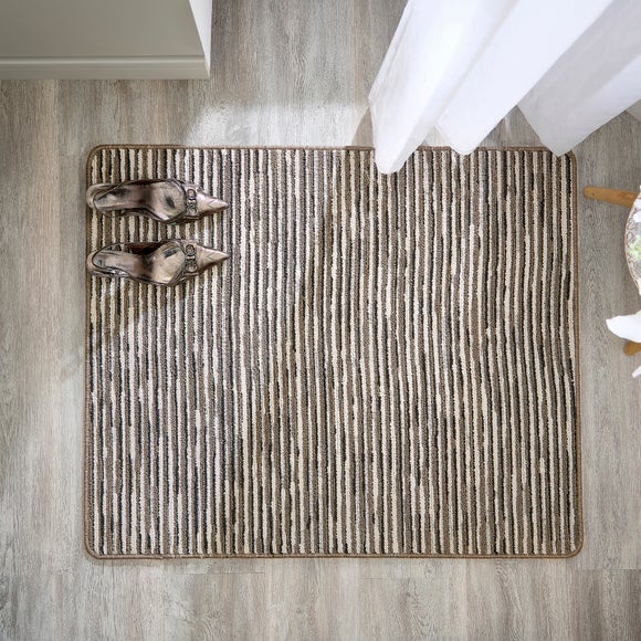 Marvel Boucle Broken Stripes Washable Doormat