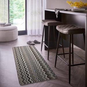 Marvel Boucle Zig Zag Washable Runner