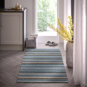 Marvel Striped Cotton Washable Runner