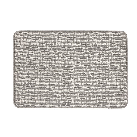 Photo 4 of Marvel Boucle Grid Washable Doormat