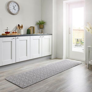 Marvel Boucle Grid Washable Runner