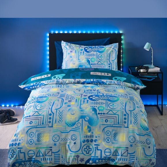 Click to view product details and reviews for Catherine Lansfield Gamer Duvet Cover Pillowcase Set.