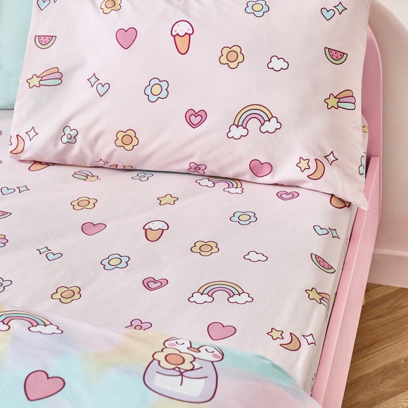 Click to view product details and reviews for Catherine Lansfield Forever Together Polycotton Fitted Sheet.