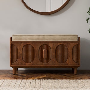 Khari Storage Bench- Mango Wood