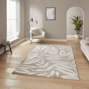 Catherine Lansfield Sorrel Leaves Rug