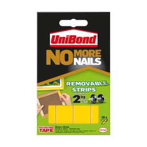 Unibond No More Nails Removable Strips
